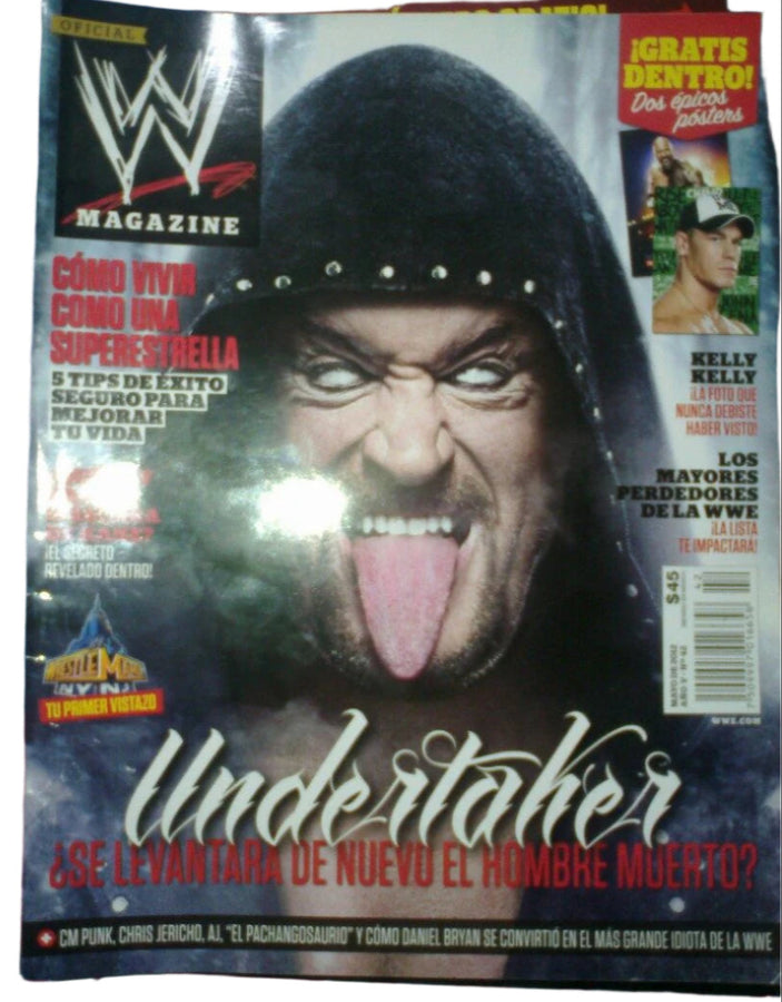 WWE Magazine from Mexico March 2012 Magazine PWcatalog