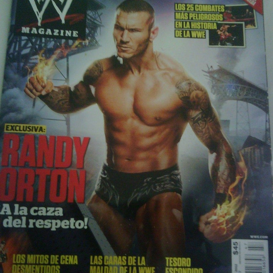 WWE Magazine from Mexico October 2012 Magazine PWcatalog