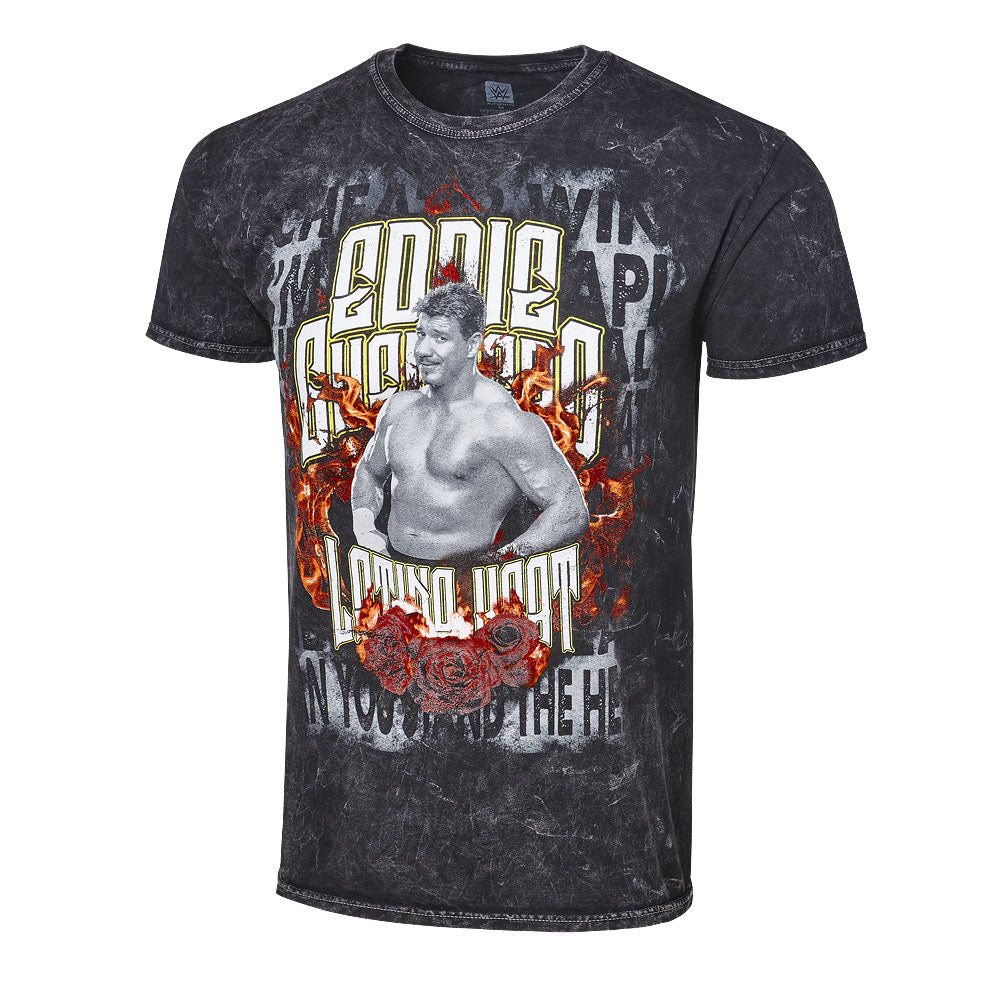 Eddie Guerrero "Latino Heat" Mineral Wash T-Shirt T-Shirt PW Catalog