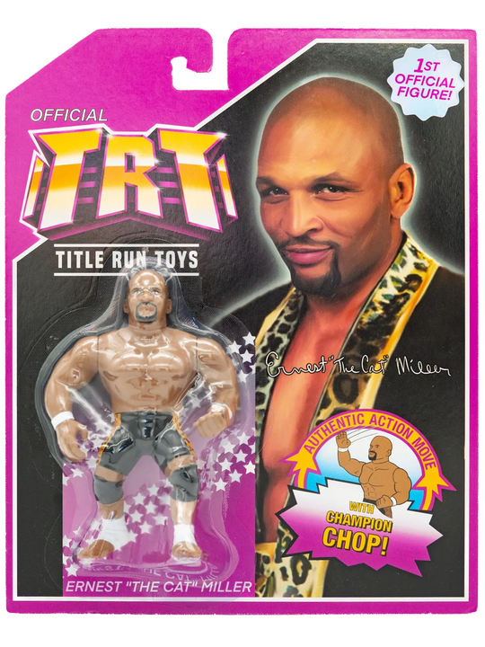 Title Run Toys Series 1 Ernest "The Cat" Miller PW Catalog