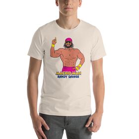 "Macho Man" Randy Savage "Old School Illustration" Unisex T-Shirt