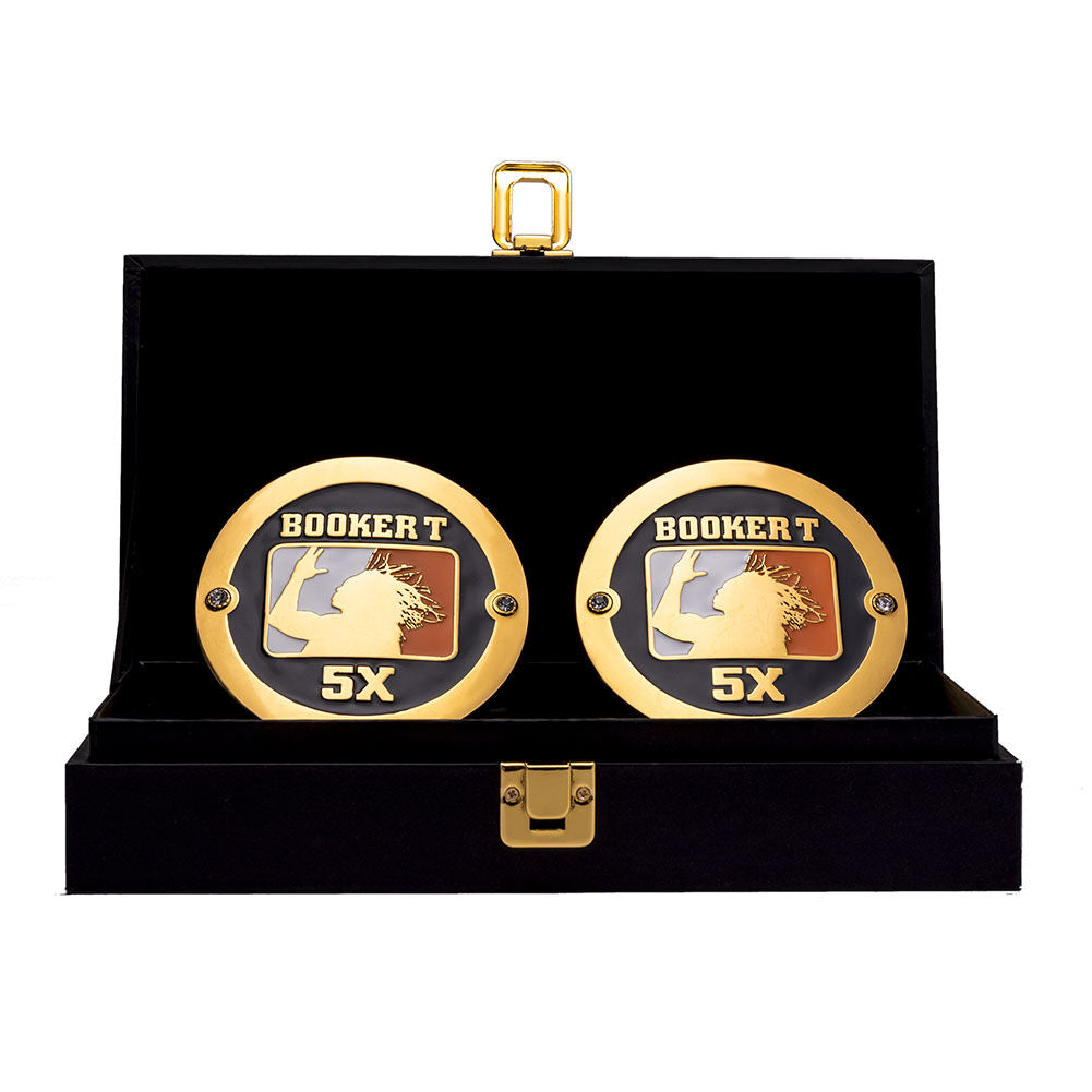 Booker T Legends Championship Replica Side Plate Box Set  1