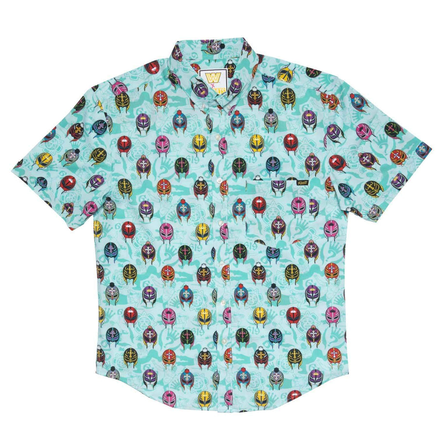 Rey Mysterio RSVLTS Button Down Shirt Shirt PWcatalog