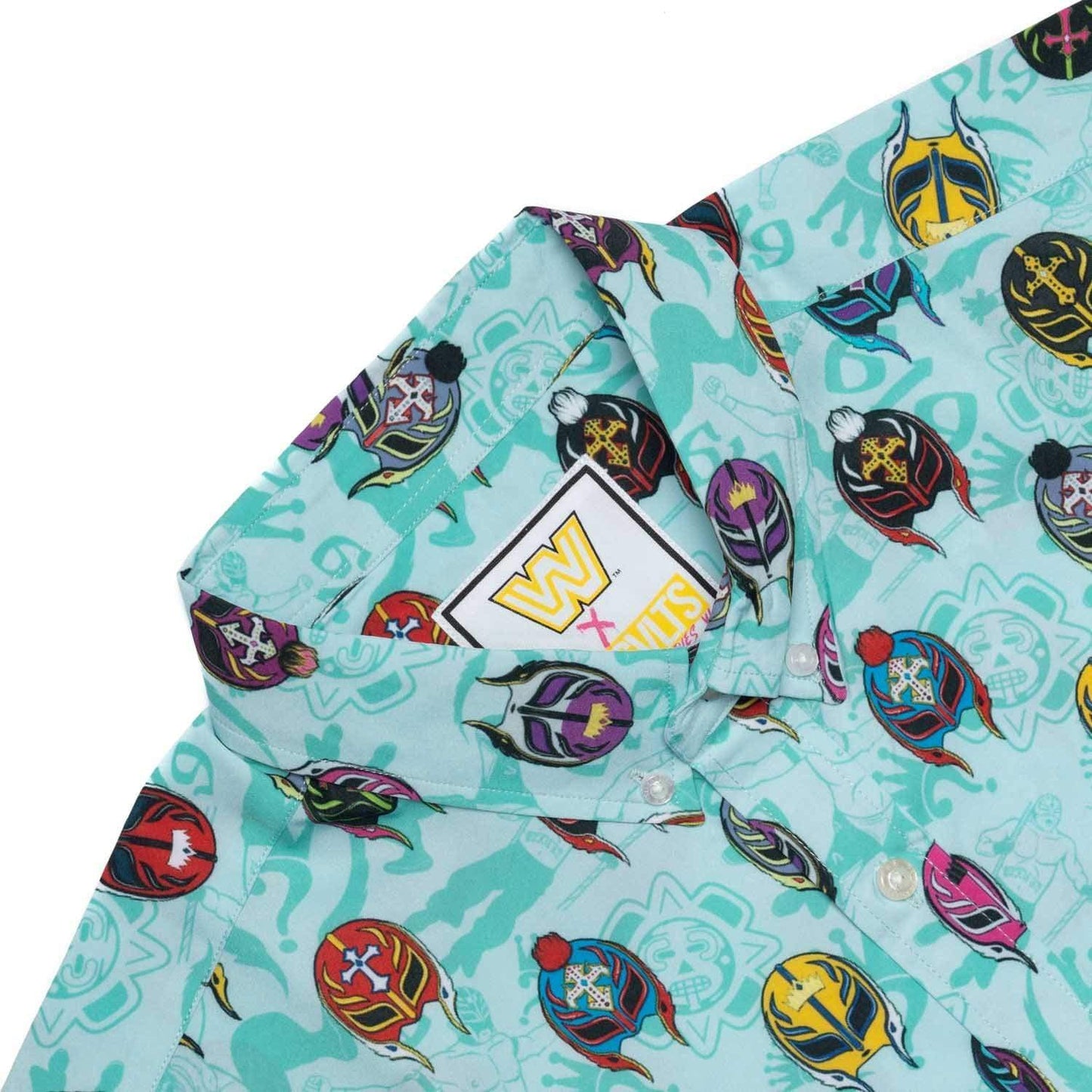 Rey Mysterio RSVLTS Button Down Shirt