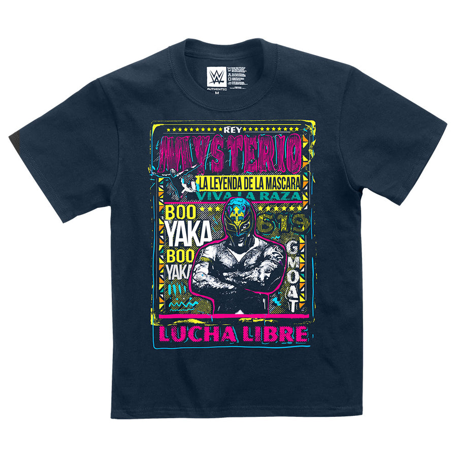Rey Mysterio "Lucha Libre" Youth Authentic T-Shirt