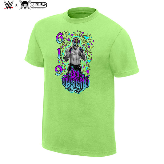 Rey Mysterio "619" Neon Collection Graphic T-Shirt T-Shirt PW Catalog