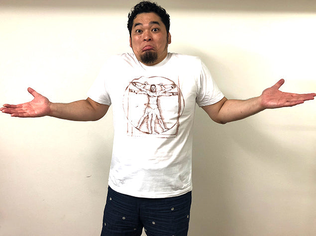 YTR Vitruvian Man T-Shirt T-Shirt PW Catalog