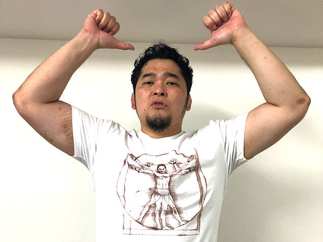 YTR Vitruvian Man T-Shirt T-Shirt PW Catalog