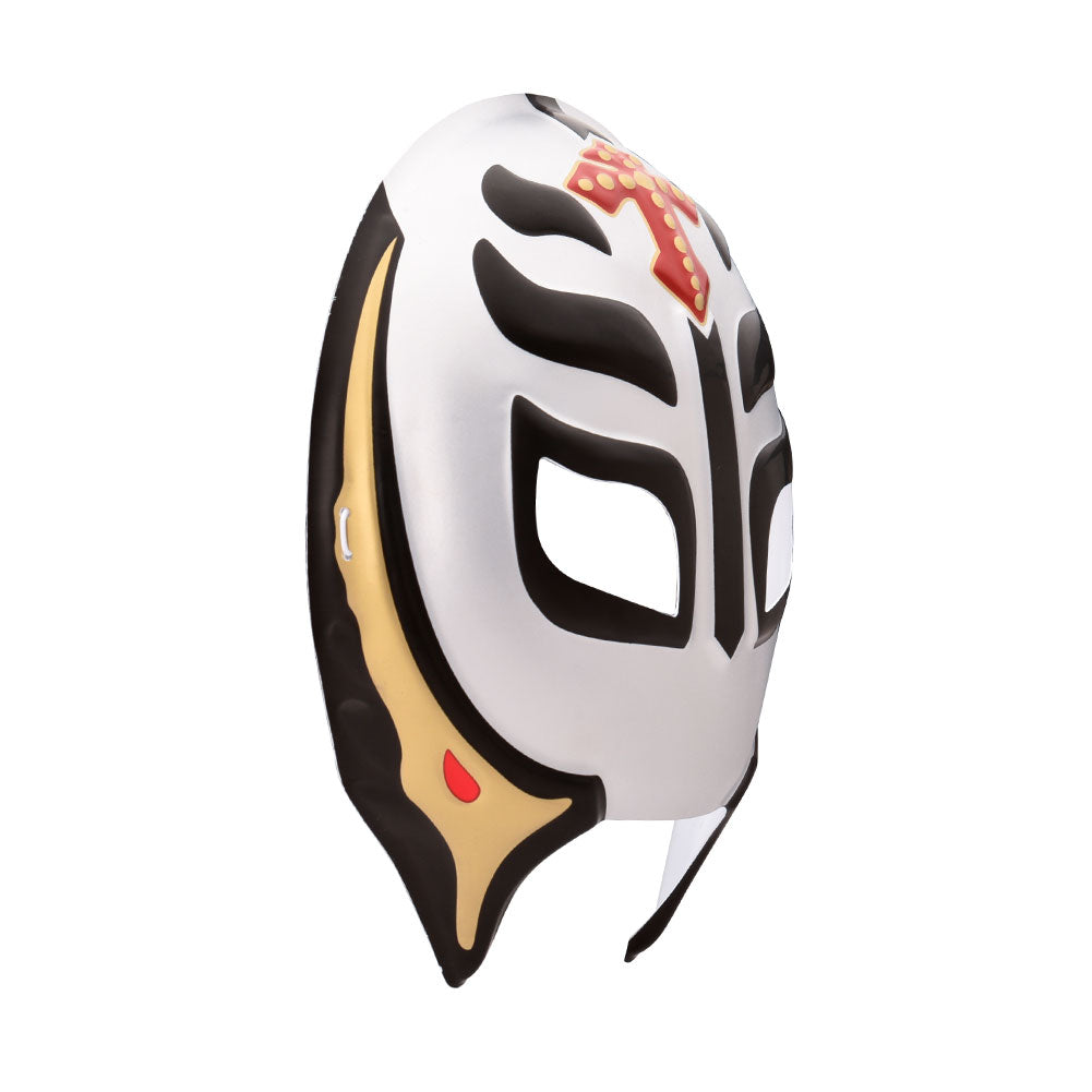 Rey Mysterio Silver/Gold Plastic Mask