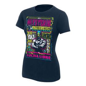 Rey Mysterio "Lucha Libre" Women's Authentic T-Shirt