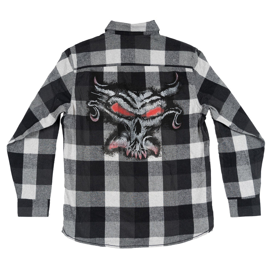 Brock Lesnar "Beast" Grey Flannel Shirt