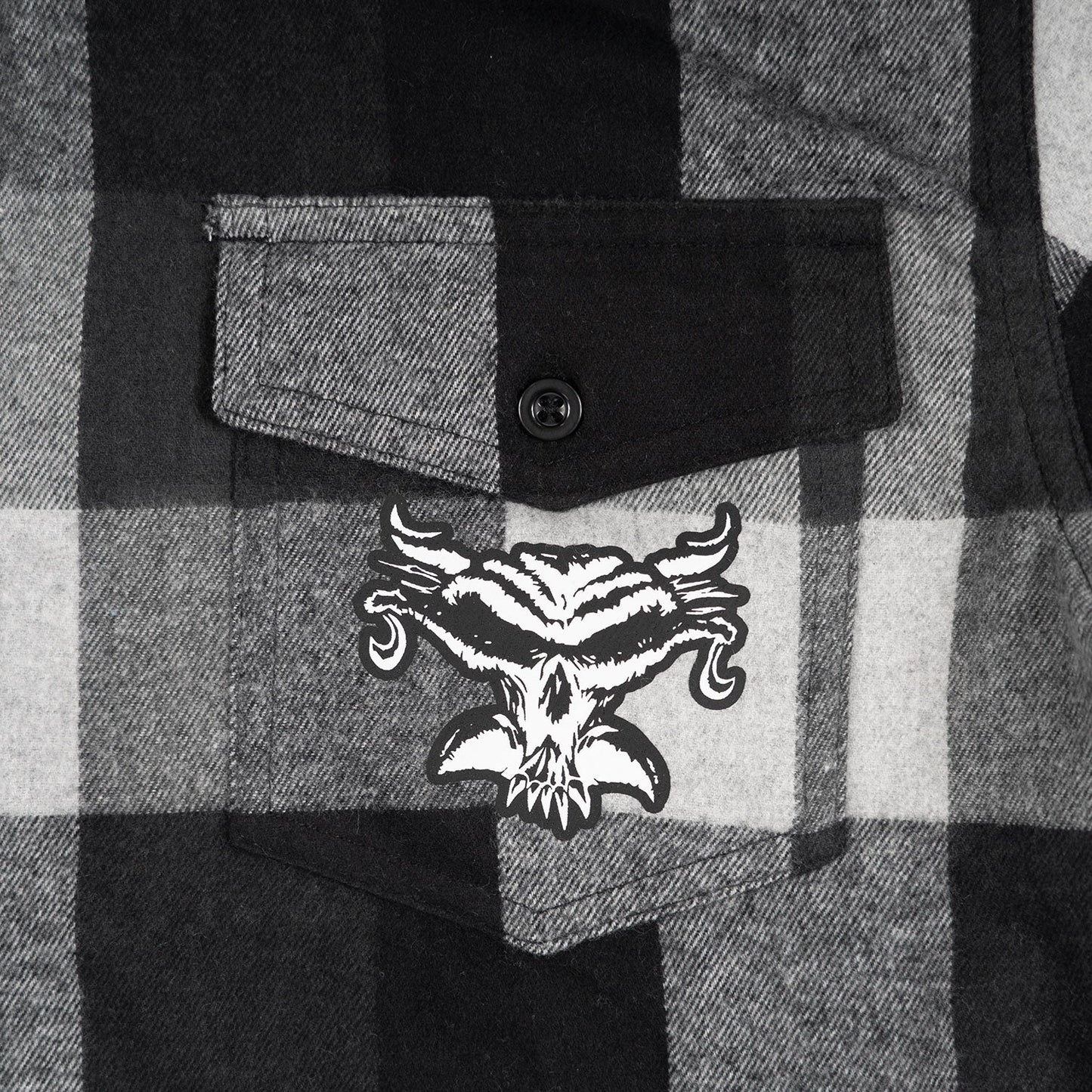 Brock Lesnar "Beast" Grey Flannel Shirt
