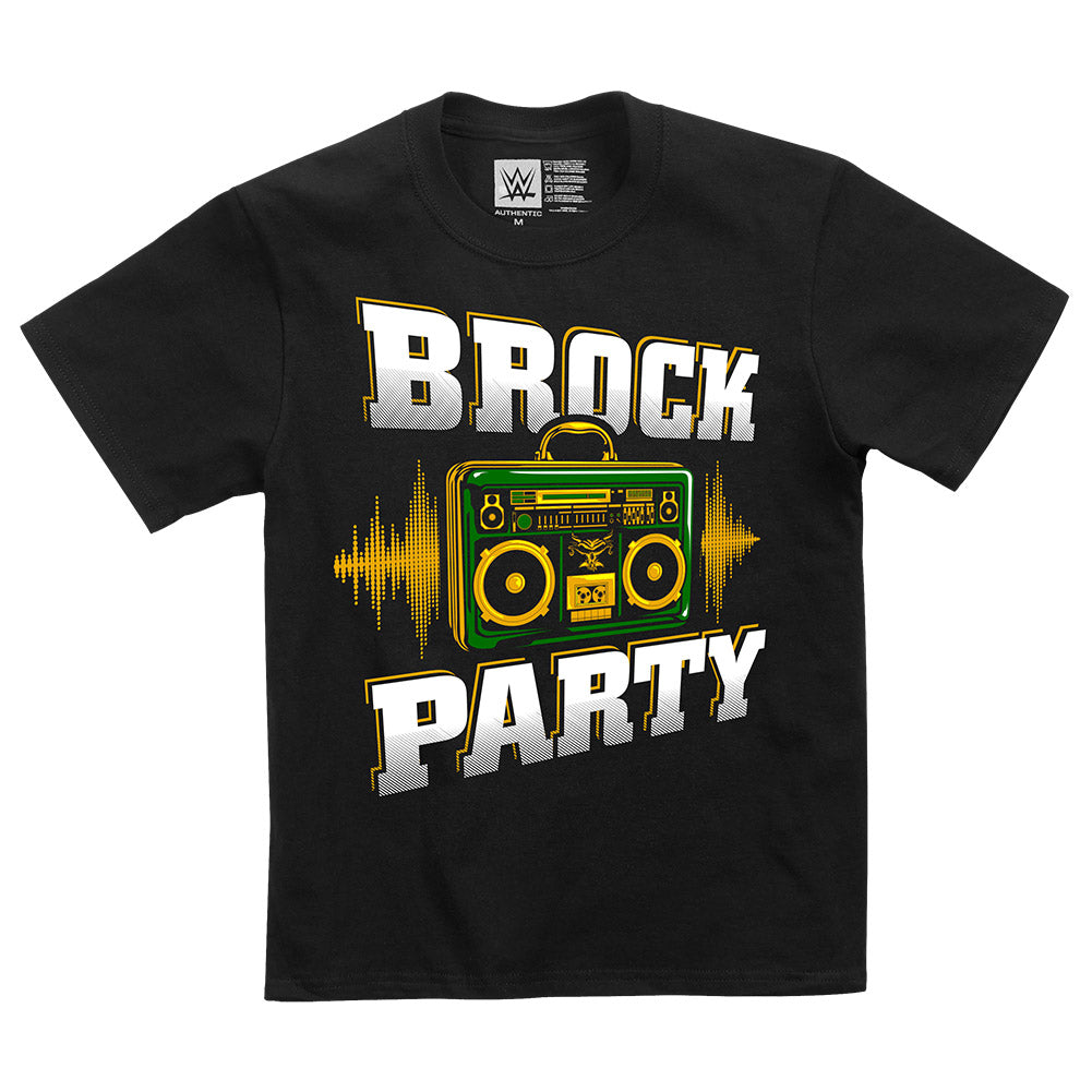 Brock Lesnar "Brock Party" Youth Authentic T-Shirt T-Shirt PW Catalog