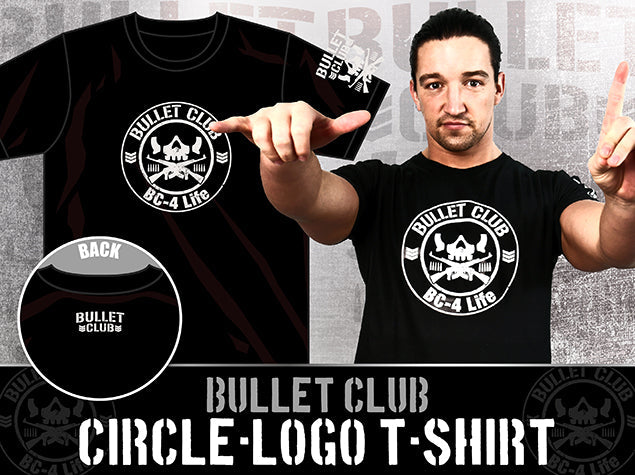 Bullet Club Circle Logo T-Shirt T-Shirt PW Catalog