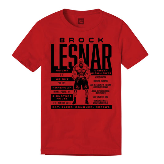 Brock Lesnar "Career Highlights" T-Shirt