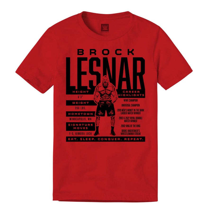 Brock Lesnar "Career Highlights" T-Shirt