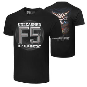 Brock Lesnar "F5 Unleashed Fury" Retro T-Shirt T-Shirt PW Catalog