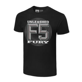 Brock Lesnar "F5 Unleashed Fury" Retro T-Shirt T-Shirt PW Catalog