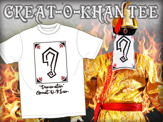 Great O-Khan T-Shirt (White) T-Shirt PW Catalog
