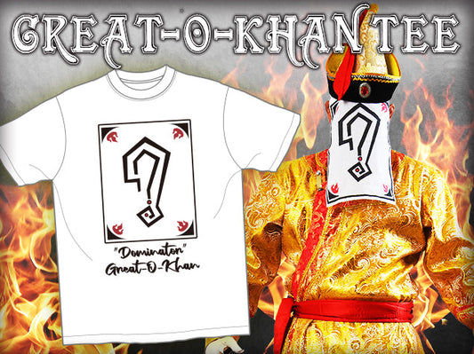 Great O-Khan T-Shirt (White) T-Shirt PW Catalog