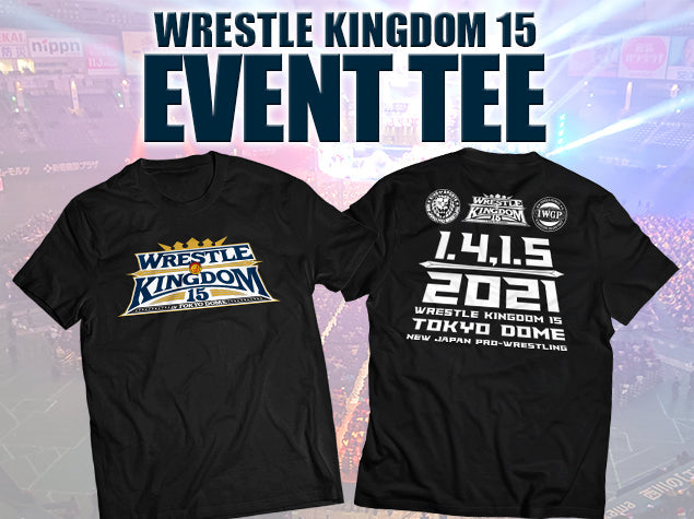 Wrestle Kingdom 15 T-Shirt T-Shirt PW Catalog