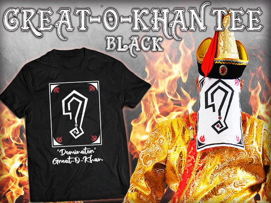 Great O-Khan T-Shirt (Black) T-Shirt PW Catalog