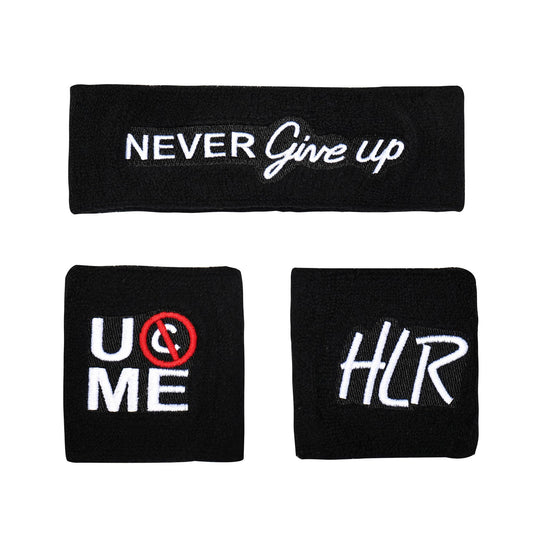 John Cena "20 Years Never Give Up" Sweatband Set