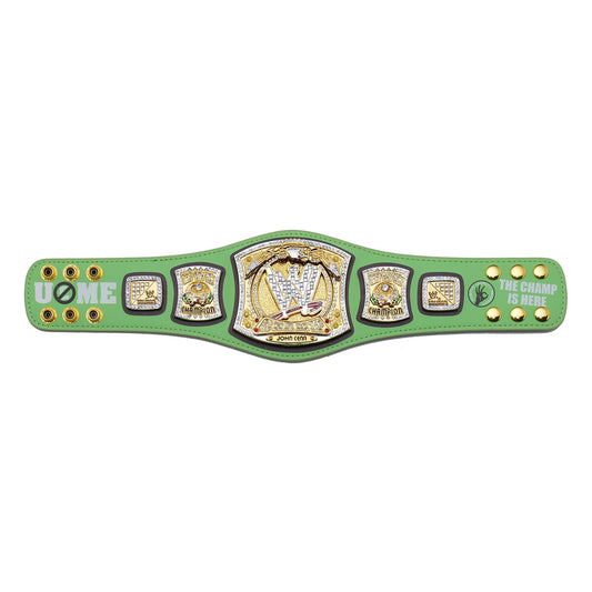 John Cena Green Mini Championship Title