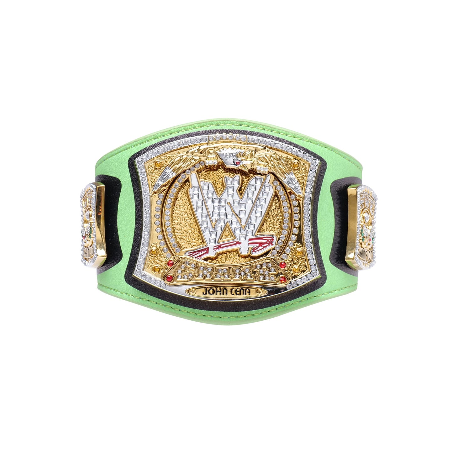 John Cena Collector's Box Green Mini Championship Title