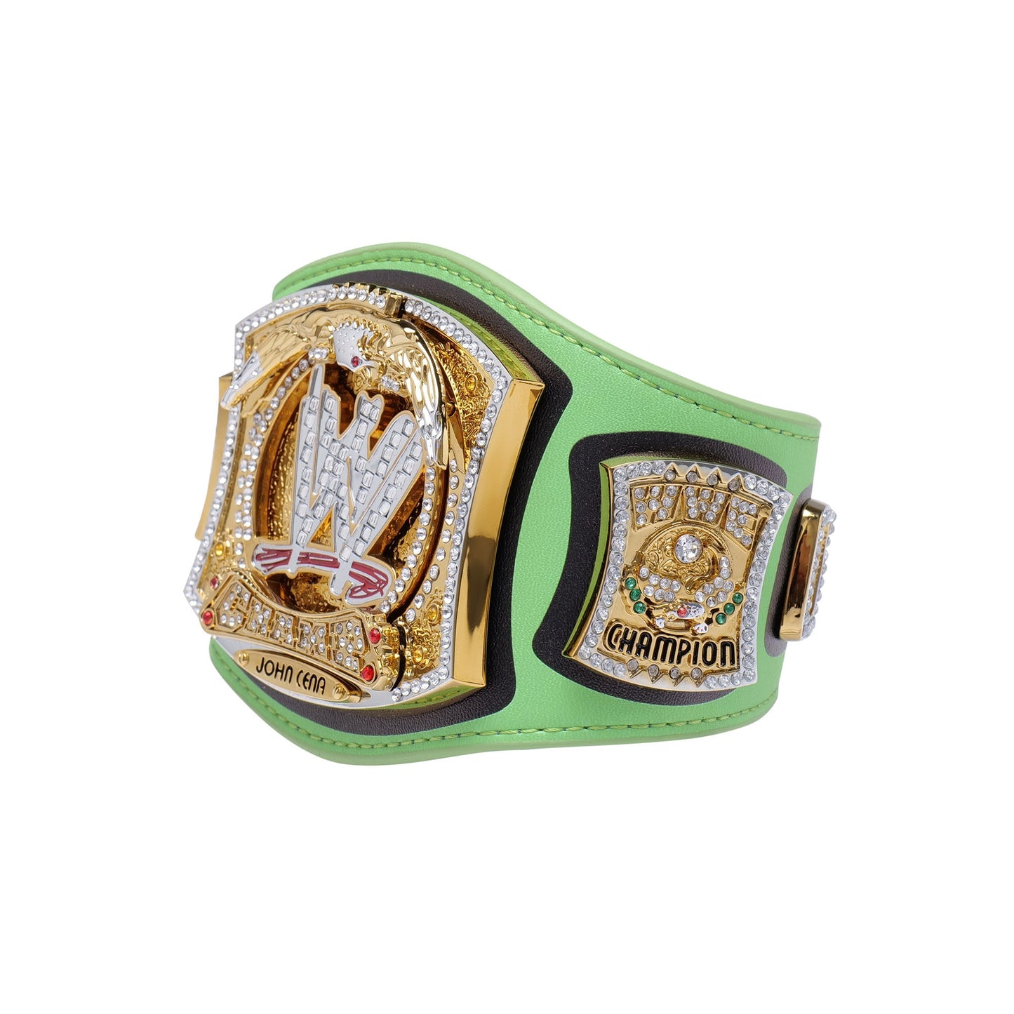 John Cena Collector's Box Green Mini Championship Title