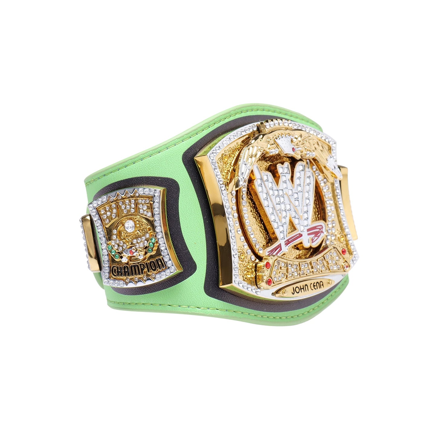 John Cena Collector's Box Green Mini Championship Title