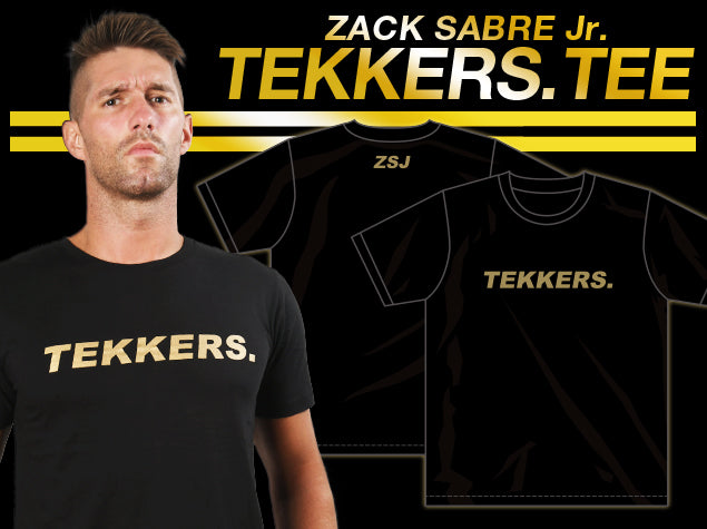 Zack Sabre Jr. - Tekkers T-Shirt (Gold Edition) T-Shirt PW Catalog
