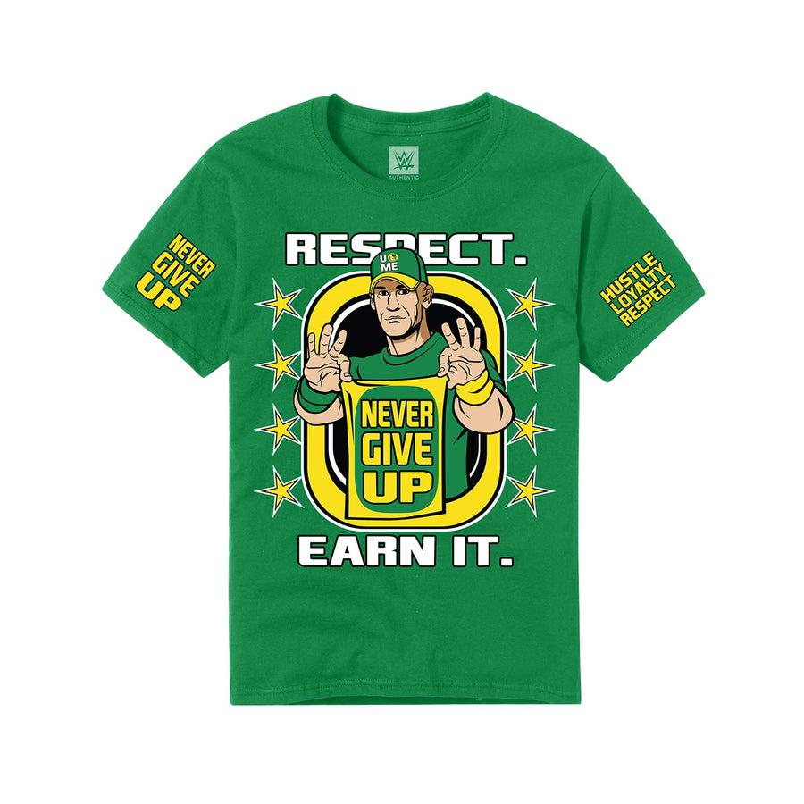 John Cena "Earn The Day" Youth Authentic T-Shirt