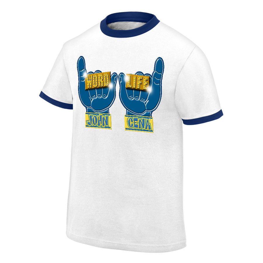John Cena "Word Life" Ringer Retro T-Shirt