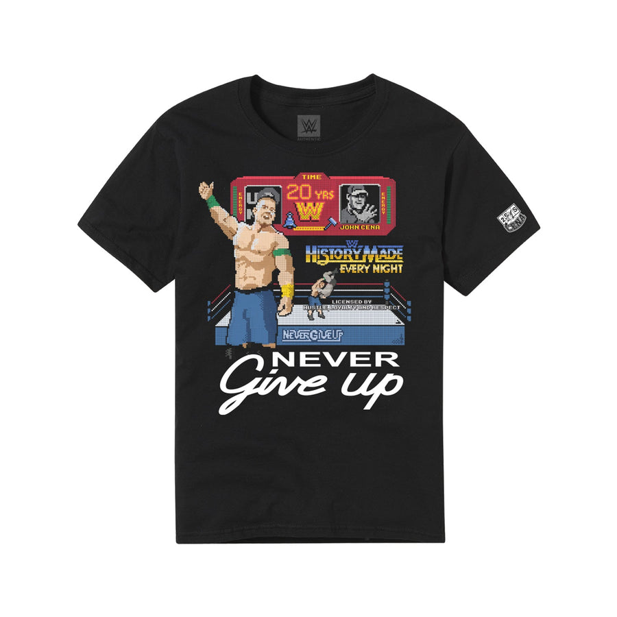John Cena "20 Years Never Give Up" Youth Authentic T-Shirt