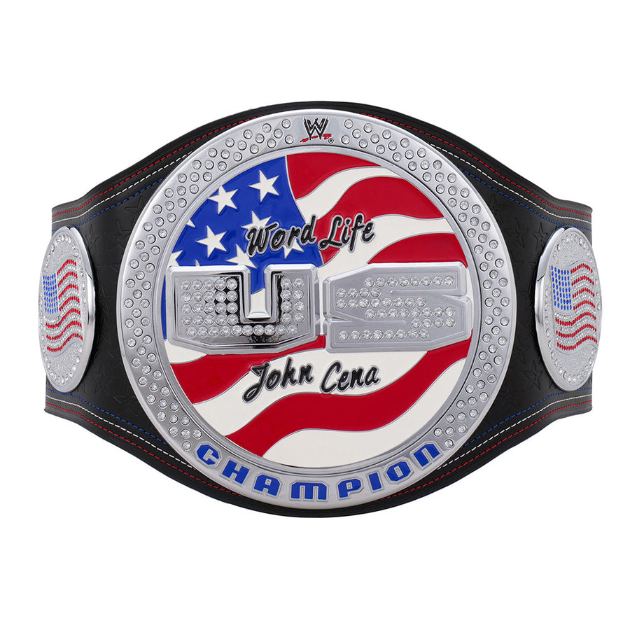 John Cena United States Spinner Championship Replica Title Replica Title Belt PWcatalog