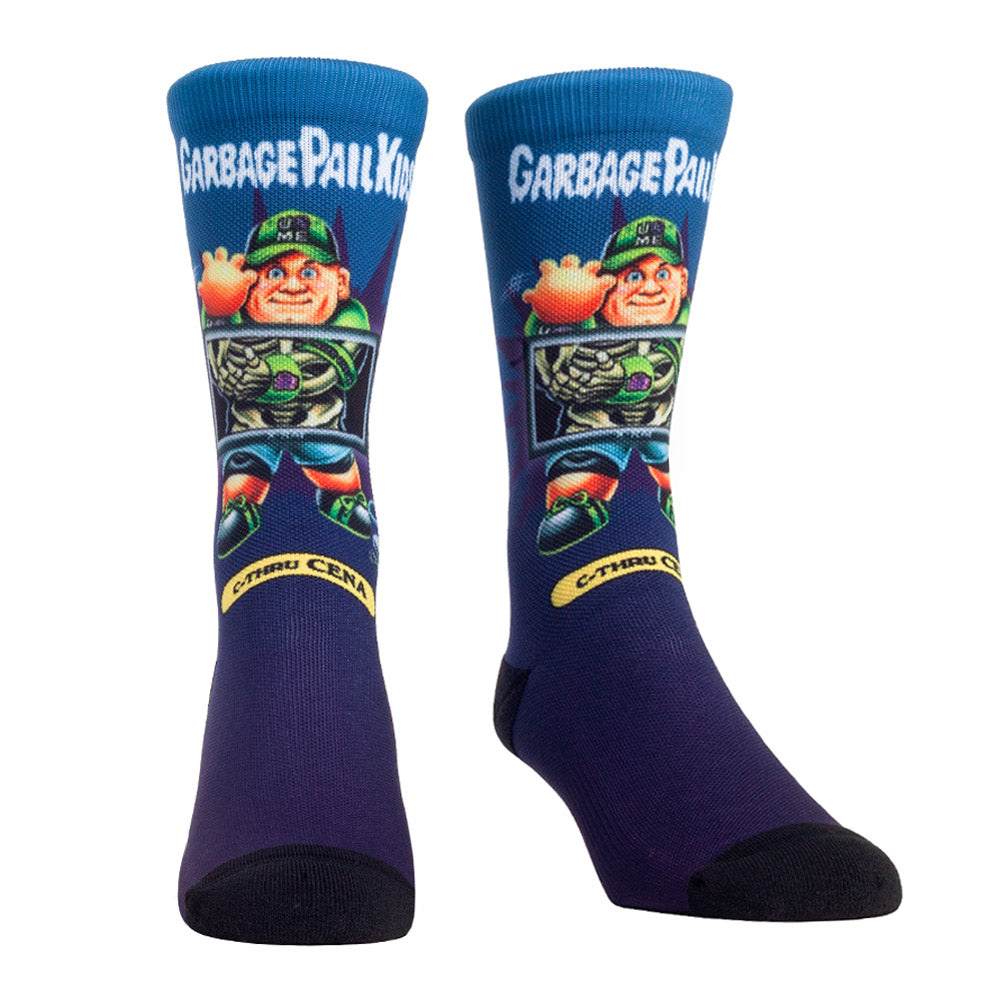 John Cena Garbage Pail Kids Rock 'Em Socks