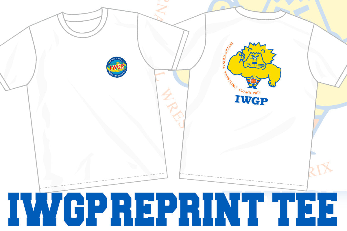 IWGP Reprint T-Shirt T-Shirt PW Catalog
