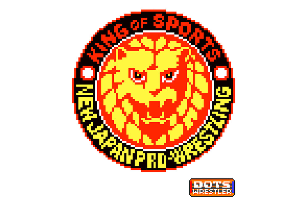 Wonderland of Wrestle - dots x wrestler T-Shirt (White) PW Catalog