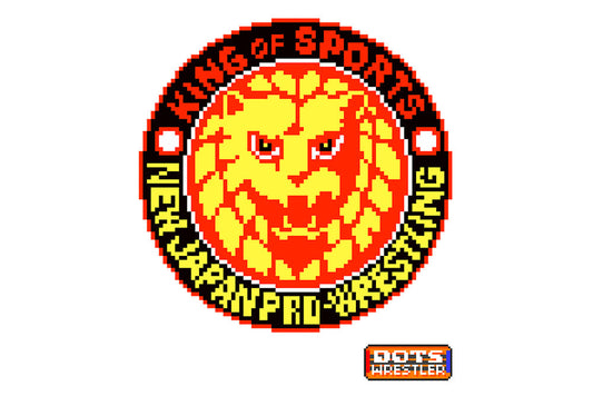 Wonderland of Wrestle - dots x wrestler T-Shirt (White) PW Catalog