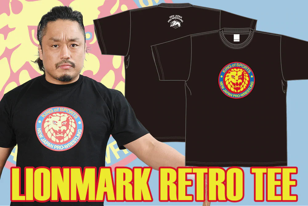 Lion Mark Retro Tee (Black) T-Shirt PW Catalog