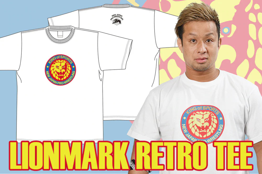 Lion Mark Retro Tee (White) T-Shirt PW Catalog