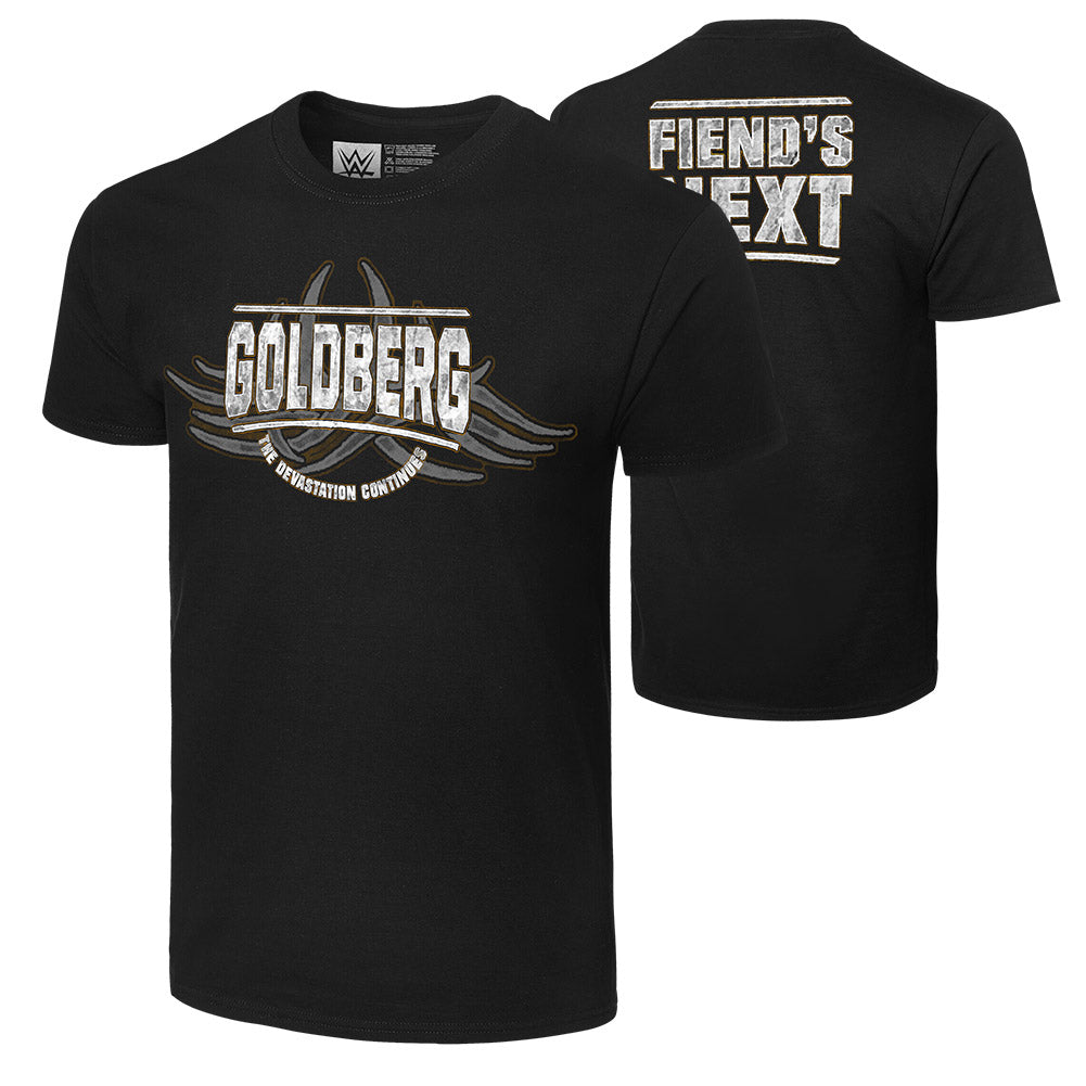Goldberg "The Devastation Continues" Authentic T-Shirt
