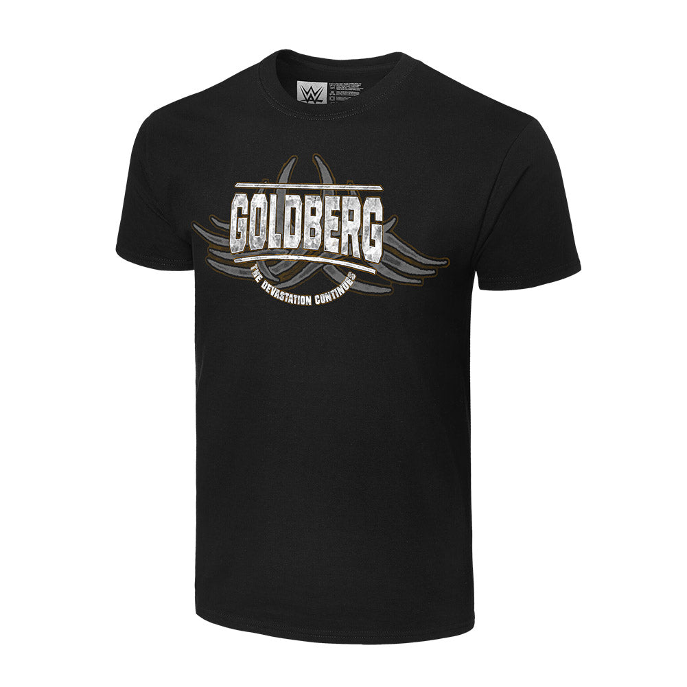 Goldberg "The Devastation Continues" Alternate T-Shirt