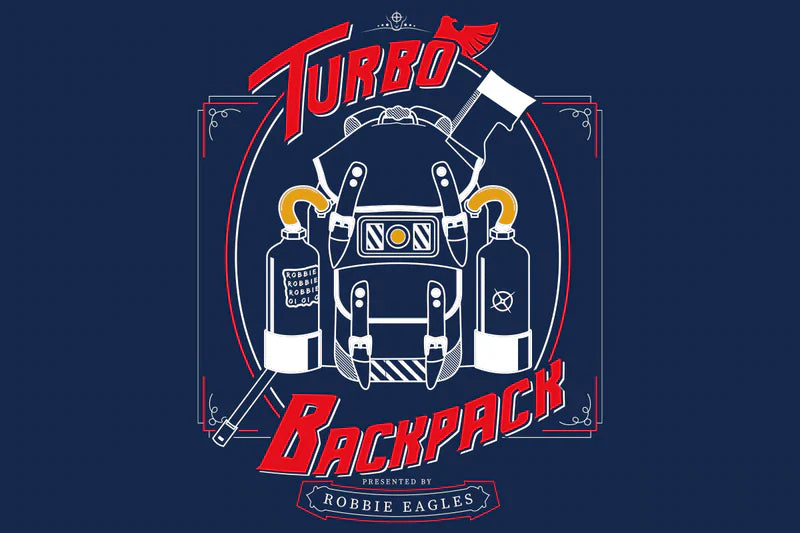 Robbie Eagles - Turbo Backpack T-Shirt T-Shirt PW Catalog