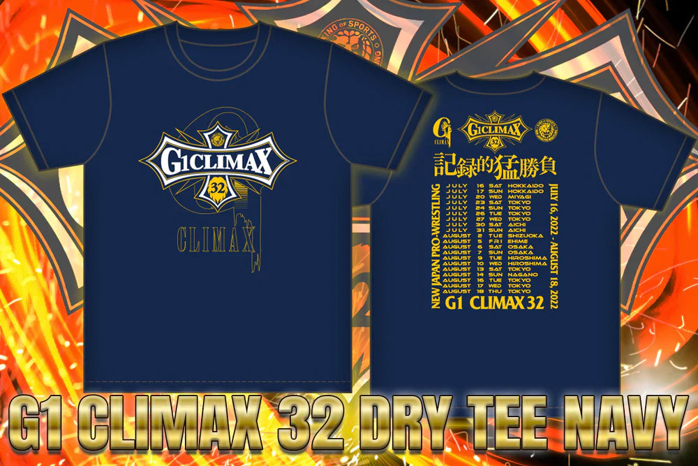G1 Climax 32 T-Shirt (Navy) Shirts & Tops PW Catalog