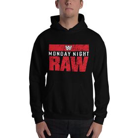 WWE Monday Night RAW Old School Pullover Hoodie Sweatshirt