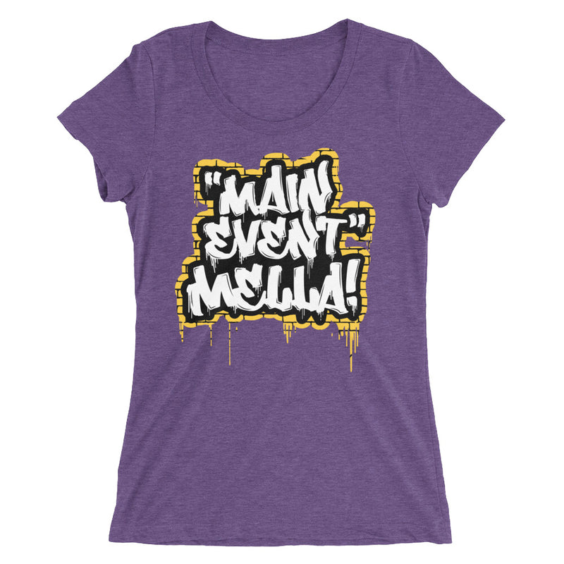 Carmella "Main Event Mella!" Women's Tri-Blend T-shirt