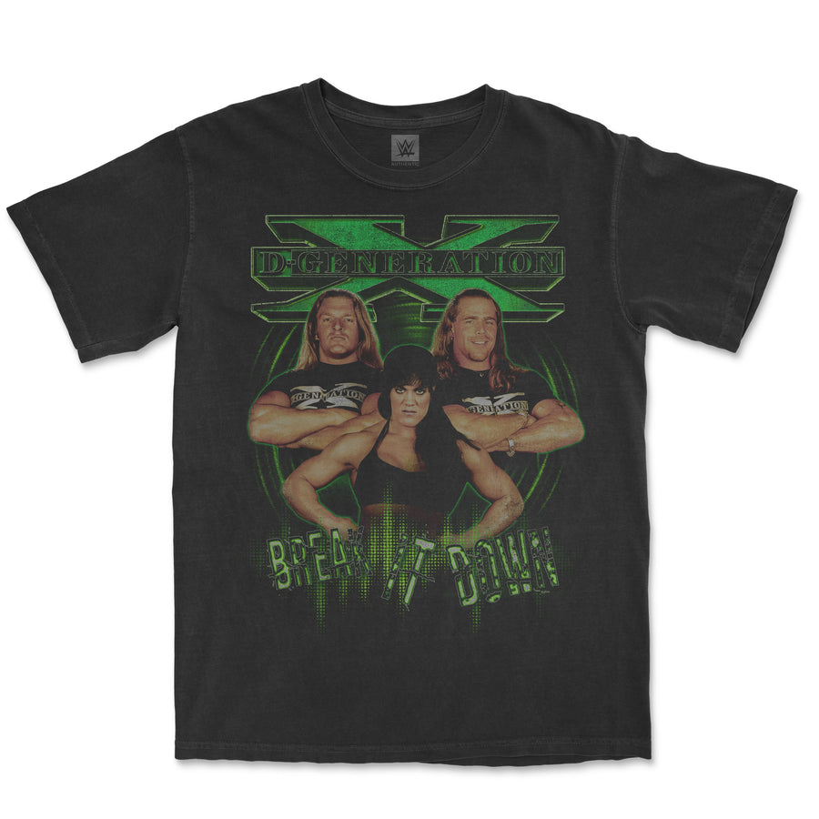 D-Generation X "Break it Down" Retro Photo T-Shirt
