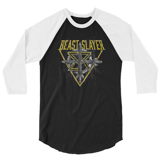 Seth Rollins "BeastSlayer" 3/4 Sleeve Raglan T-Shirt T-Shirt PW Catalog